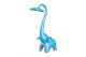 Лампа настольная светодиодная CAMELION KD-851 C13 голубой 6W Слон купить Светодиодные