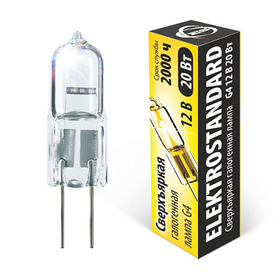 Elektrostandard Лампа G4 12V 20W купить Галогеновые