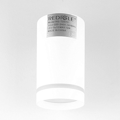 Светильник точечный Redigle RG-TD0701W 12W max GU10 IP20 60*100 белый купить Точечные светильники