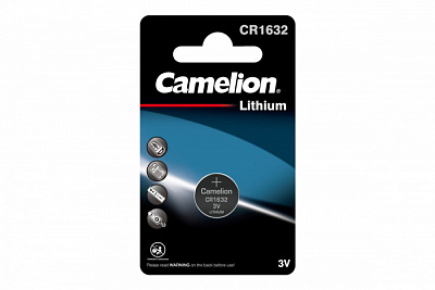 Э/п Camelion CR1632 BL1 купить Батарейки, Аккумуляторы, з/у