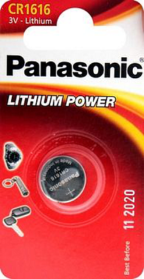 Батарейка Panasonic CR1616 BL1 купить Батарейки, Аккумуляторы, з/у
