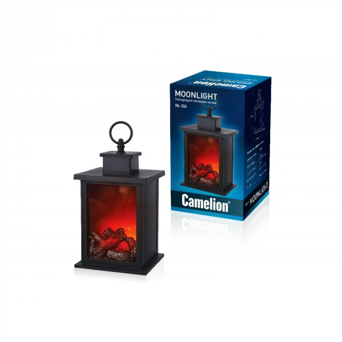 Ночник CAMELION NL-306 Камин светодиодный декоративный