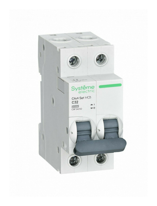 SE City9 Set Автоматический выключатель 2P 32A 4.5kA SE C9F34232