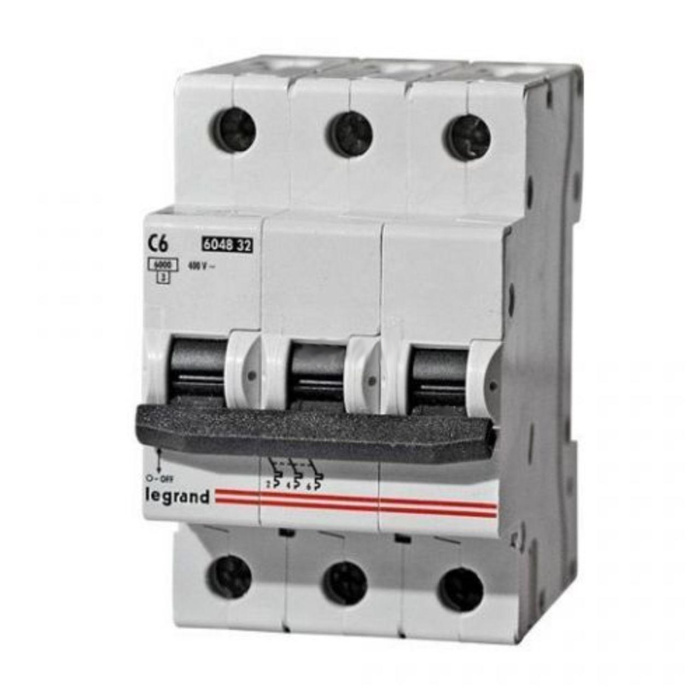 Legrand  Авт.выкл 3Р 6А (С) 6кА 604832/419705