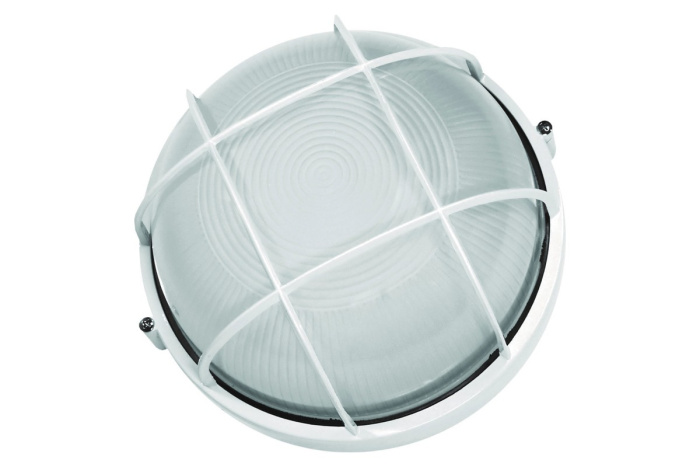Светильник IP54 Camelion 1301S круглый с решеткой Е27 60W