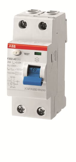 УЗО ABB F202 2Р 16А 30mA (AC) харС