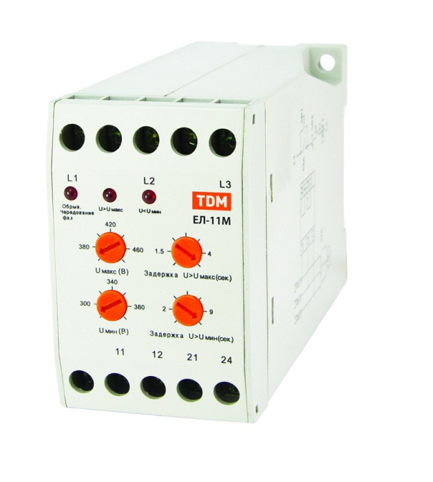 Реле контроля 3ф 3А 380V SQ1504-0005 TDM