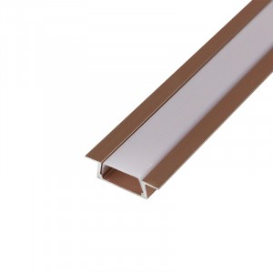 Профиль врезной Rexant 146-405-3 22*6mm 1м розовое золото комплект