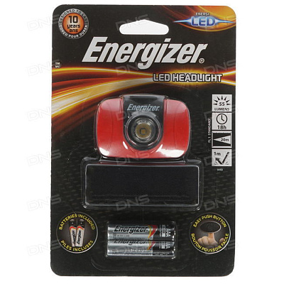 Фонарь налобный Energizer HDV221 LED Headlight 2AAA WB купить Фонари
