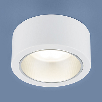 Точечный светильник Elektrostandard 1070 GX53 белый  накладной  купить Накладные