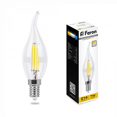 Лампа Feron LED LB-167 7W E14 2700K диммируемая купить Диммируемые светодиодные