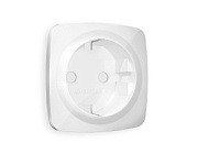 купить Лицевая панель розетки с з/к Ambrella Volt белый глянцевый Omega OP1060 Ambrella Volt