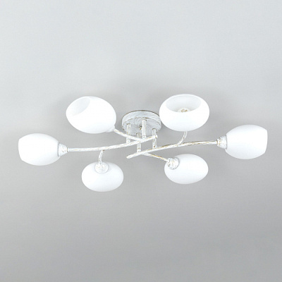 Люстра ламповая CITILUX CL148160 Флорида Белый/Патина Е14 60W *6 купить Ламповые люстры