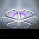 Люстра с пультом Citilux Сезар CL233270RGB светодиодная Белая купить Светодиодные люстры