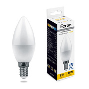 купить Лампа светодиодная диммируемая Feron LB-771 E14 11W 2700K 51055 свеча Светодиодные