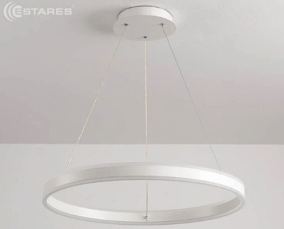 Люстра светодиодная Estares Stella 96W R-APP-600x1200 белый/белый 9000Lm до 25 кв.м купить Светодиодные люстры