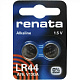 Батарейка Renata LR44/G13 BL2 купить Батарейки, Аккумуляторы, з/у