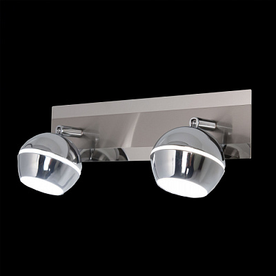 Спот CITILUX CL555521 Раймонд хром светодиоды 3000K 2*5W купить Споты