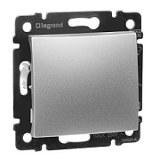 купить Переключатель 1 клавишный Legrand Valena Алюминий 770106 Legrand Valena