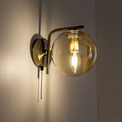 Бра CITILUX CL102313 Томми Бронза Е14 40W с выключателем купить Бра