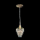 Подвесной светильник Citilux Контур CL322211 хрустальный Золото купить Подвесные светильники