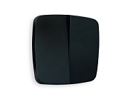 купить Лицевая панель выключателя 2клавишного Ambrella Volt черный матовый  Omega OP8030 Ambrella Volt