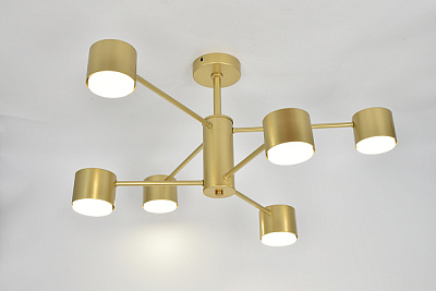 Люстра ламповая Linvel MS1200/6 Арагон Золото GX53 max.11W *6 купить Ламповые люстры