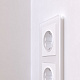Рамка 2 поста Werkel Acrylic W0022701 белый купить Werkel  Рамки
