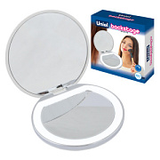 купить Зеркало карманное с подсветкой ULK-F72 1X+2X с диммером Прочее