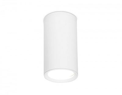 Точечный светильник Ambrella TN218 WH/S белый/песок MR16 GU5.3 накладной купить Точечные светильники