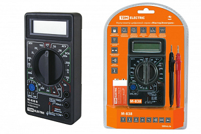 Мультиметр TDM M838 SQ1005-0003 цифровой прозвонка, температура купить Инструмент