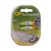 купить Ак-р GP 75AAAHC/R03 750mAh BL2 Батарейки, Аккумуляторы, з/у