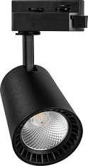 купить Трековый светильник Feron AL100 29643 светодиодный 12W 1080Lm 4000K 35градусов черный Трековые светильники