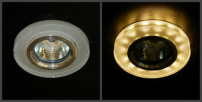 Точечный светильник Linvel V 701 Led MR16 с LED подсветкой купить Точечные светильники