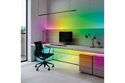 Комплект светодиодной ленты "Готовое решение" Feron RGB 14.4W 12V 3m 27722 купить Лента 12V