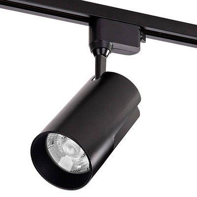 Трековый светильник Wolta WTL-50W/01B светодиодный 50W 4000Lm 4000К черный  купить Трековые светильники