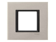 купить Рамка 1 пост Unica Class Лунный Алюминий MGU68.002.7A2 Unica Top Class Рамки