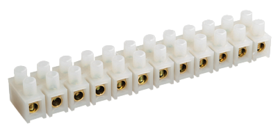 Зажим винтовой ЗВИ-10 2,5-6мм2 12пар купить Комплектующие