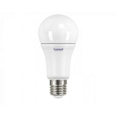 Лампа светодиодная General A60 9W E27 6500K 661159 купить Светодиодные