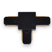 купить Коннектор Т-образный для шинопровода Ambrella GL7078 BK черный Коннекторы