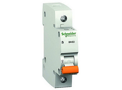 SE Домовой ВА63 Автоматический выключатель 1P 63A купить Schneider Electric