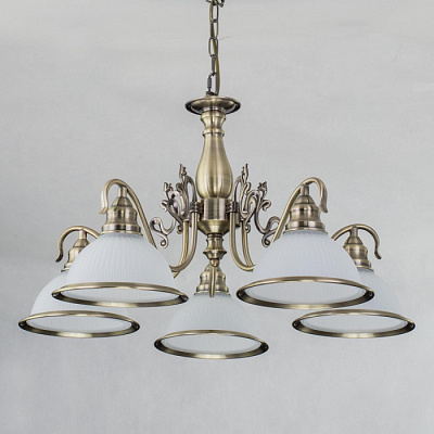 Люстра ламповая CITILUX CL434151 Идальго   E27 75W *5 купить Ламповые люстры