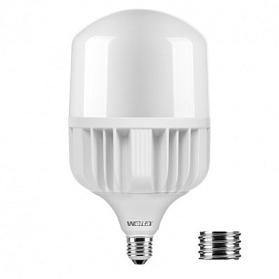 Лампа светодиодная WOLTA 90W 7000K 2500Lm E27/E40  купить Светодиодные