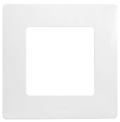 Рамка 1 постовая Legrand Etika 672501 Белый купить Legrand Etika Рамки