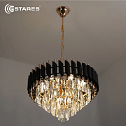 купить Люстра светодиодная Estares Simona86 8*E14-480x890-BKGD/CRYSTAL Светодиодные люстры