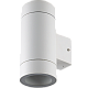 Светильник ECOLA 8013A прозрачный цилиндр металл белый матовый IP65 2*GX53 купить Уличное освещение