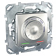 Электронный термостат 8A Unica Top Алюминий MGU5.501.30ZD купить Unica Top