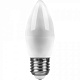 Лампа светодиодная LINVEL LS-33 7W 220V E27 4000K 600Lm свеча купить Светодиодные