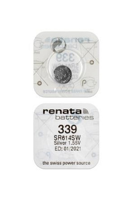 Батарейка Renata R339 (SR614SW) G12 BL1 купить Батарейки, Аккумуляторы, з/у