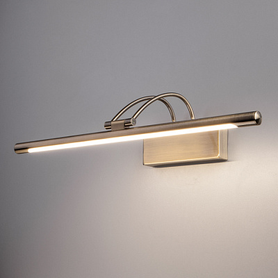 Подсветка для картин Elektrostandard Simple LED бронза светодиодный 10W купить Для подсветки зеркал и картин